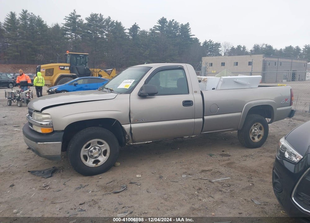 2002 CHEVROLET SILVERADO 1500 VIN: 1GCEK14V12Z111201