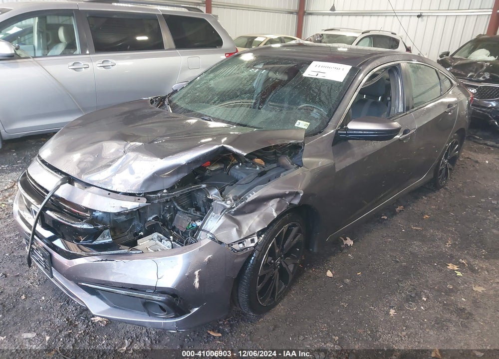 2020 HONDA CIVIC SPORT VIN: 2HGFC2F86LH505214