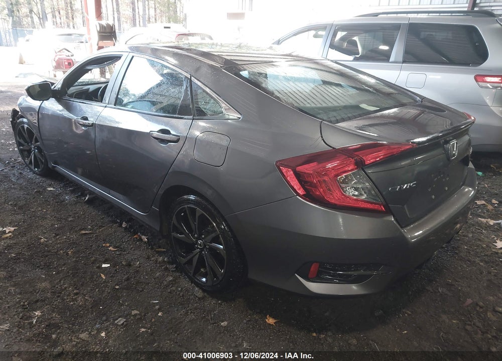 2020 HONDA CIVIC SPORT VIN: 2HGFC2F86LH505214