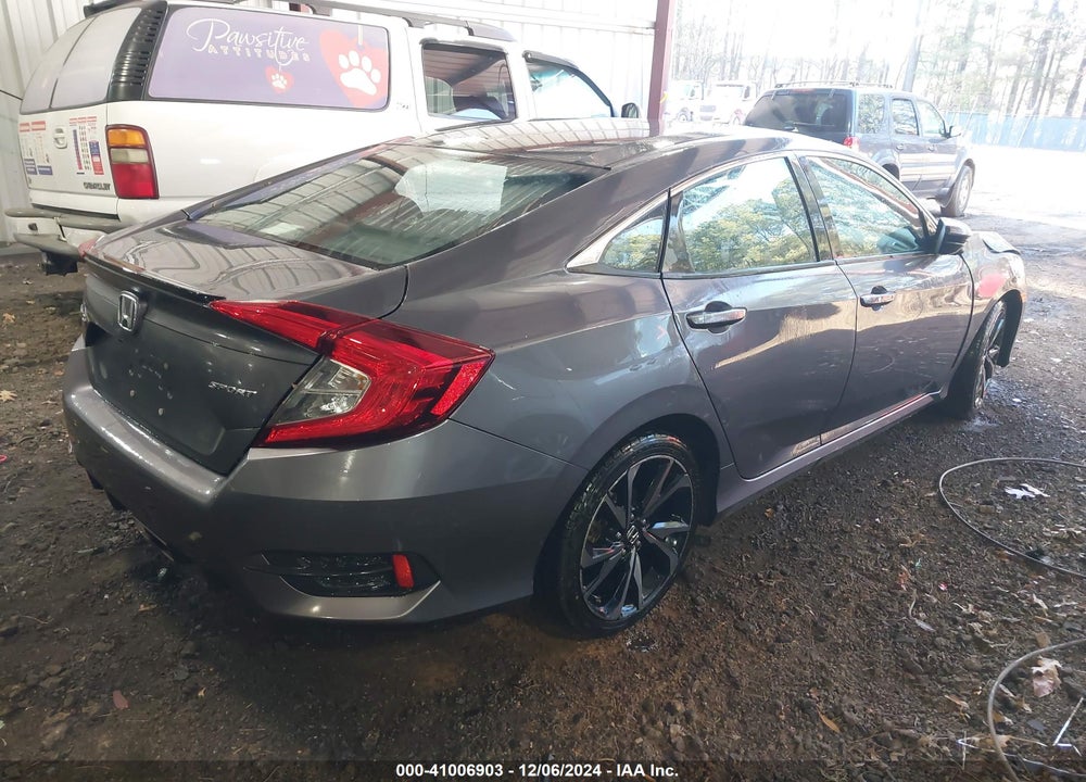 2020 HONDA CIVIC SPORT VIN: 2HGFC2F86LH505214