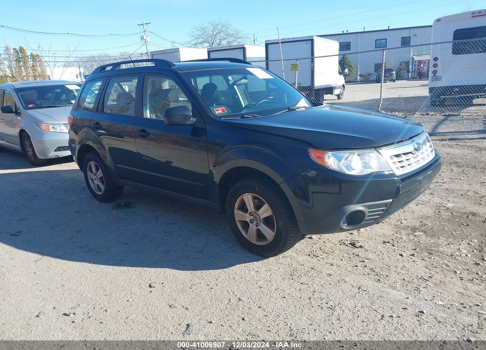 2011 SUBARU FORESTER 2.5X VIN: JF2SHABC5BH709107