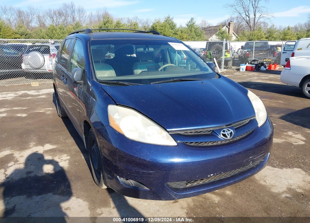 2007 TOYOTA SIENNA LE VIN: 5TDZK23C97S064645
