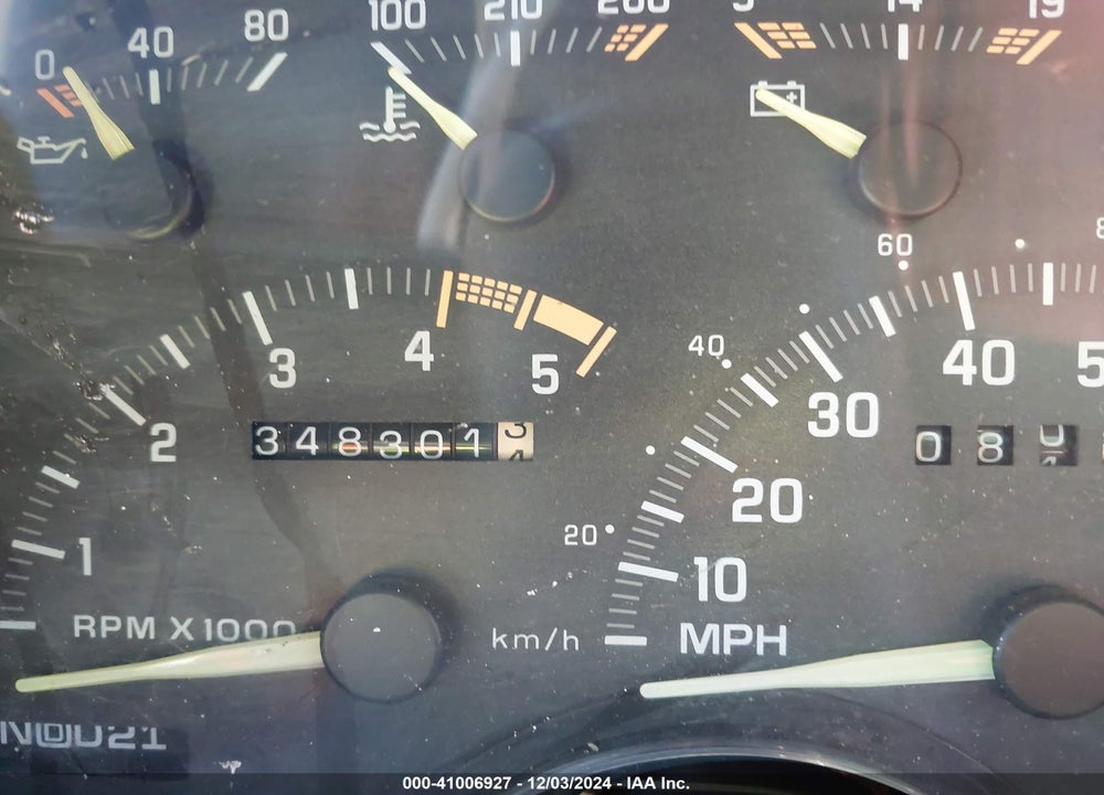 1993 CHEVROLET GMT-400 K1500 VIN: 2GCEK19K7P1265300