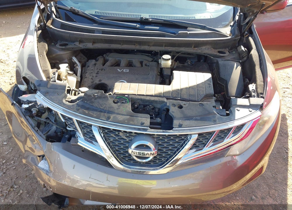 2014 NISSAN MURANO SL VIN: JN8AZ1MW3EW521849