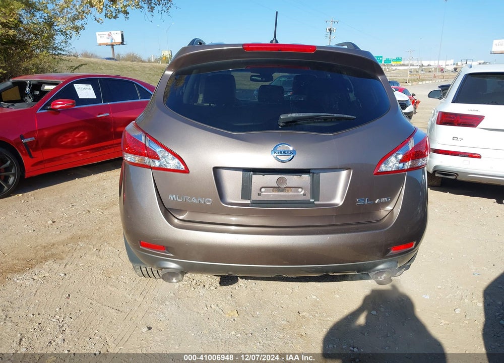 2014 NISSAN MURANO SL VIN: JN8AZ1MW3EW521849