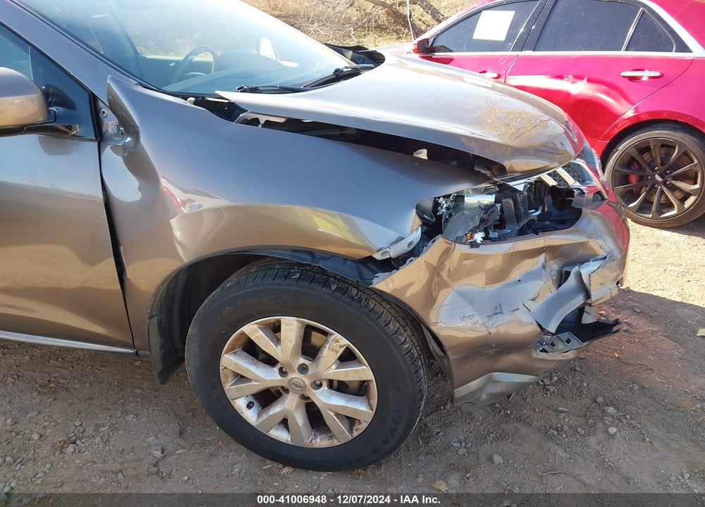 2014 NISSAN MURANO SL VIN: JN8AZ1MW3EW521849