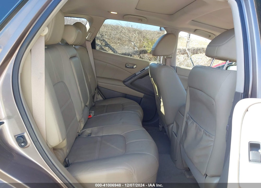 2014 NISSAN MURANO SL VIN: JN8AZ1MW3EW521849