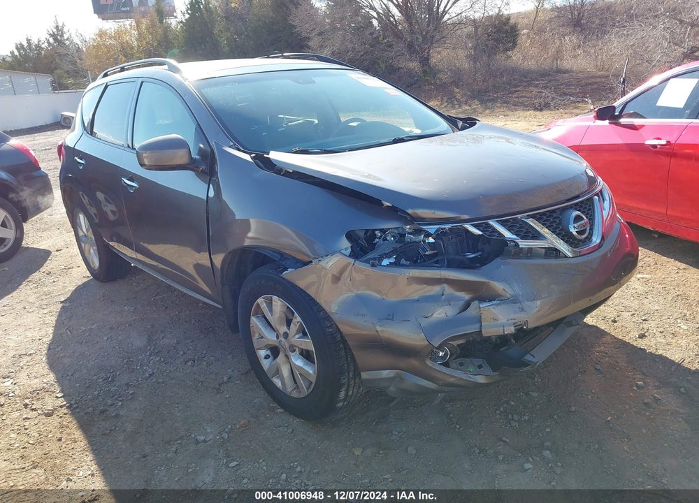 2014 NISSAN MURANO SL VIN: JN8AZ1MW3EW521849