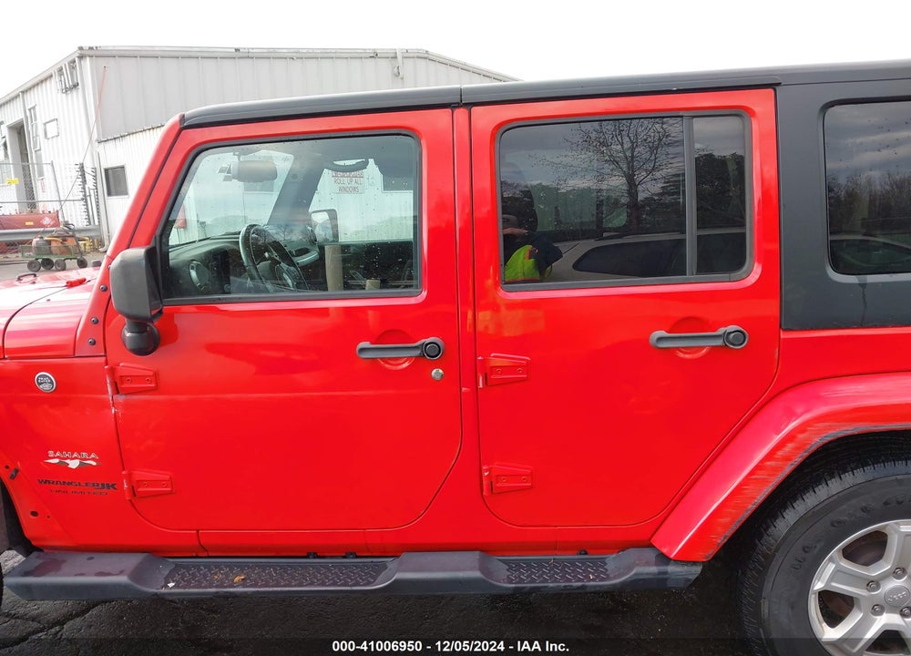 2018 JEEP WRANGLER JK UNLIMITED SAHARA 4X4 VIN: 1C4BJWEG2JL936605