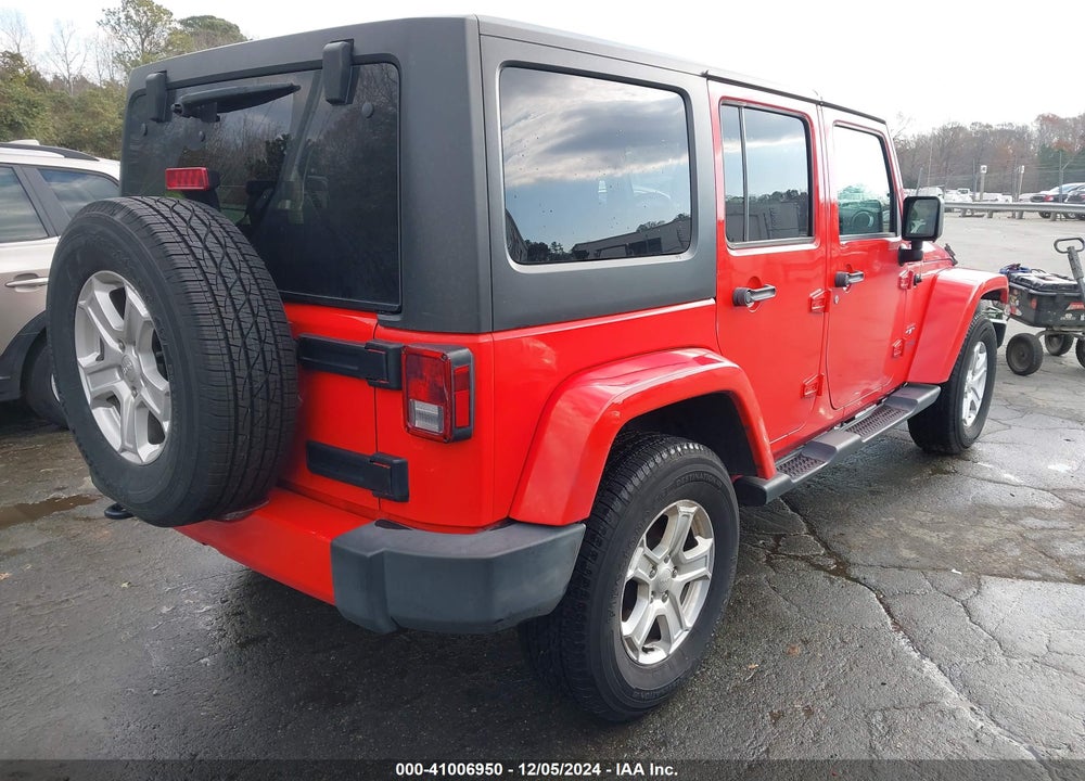 2018 JEEP WRANGLER JK UNLIMITED SAHARA 4X4 VIN: 1C4BJWEG2JL936605