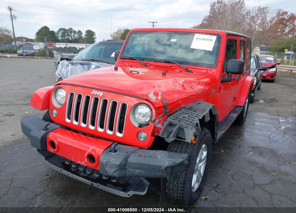 2018 JEEP WRANGLER JK UNLIMITED SAHARA 4X4 VIN: 1C4BJWEG2JL936605