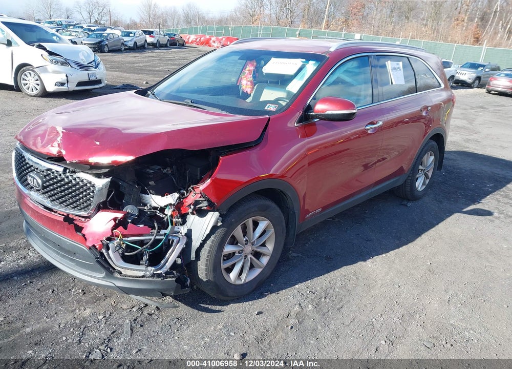 2017 KIA SORENTO 3.3L LX VIN: 5XYPGDA59HG322850