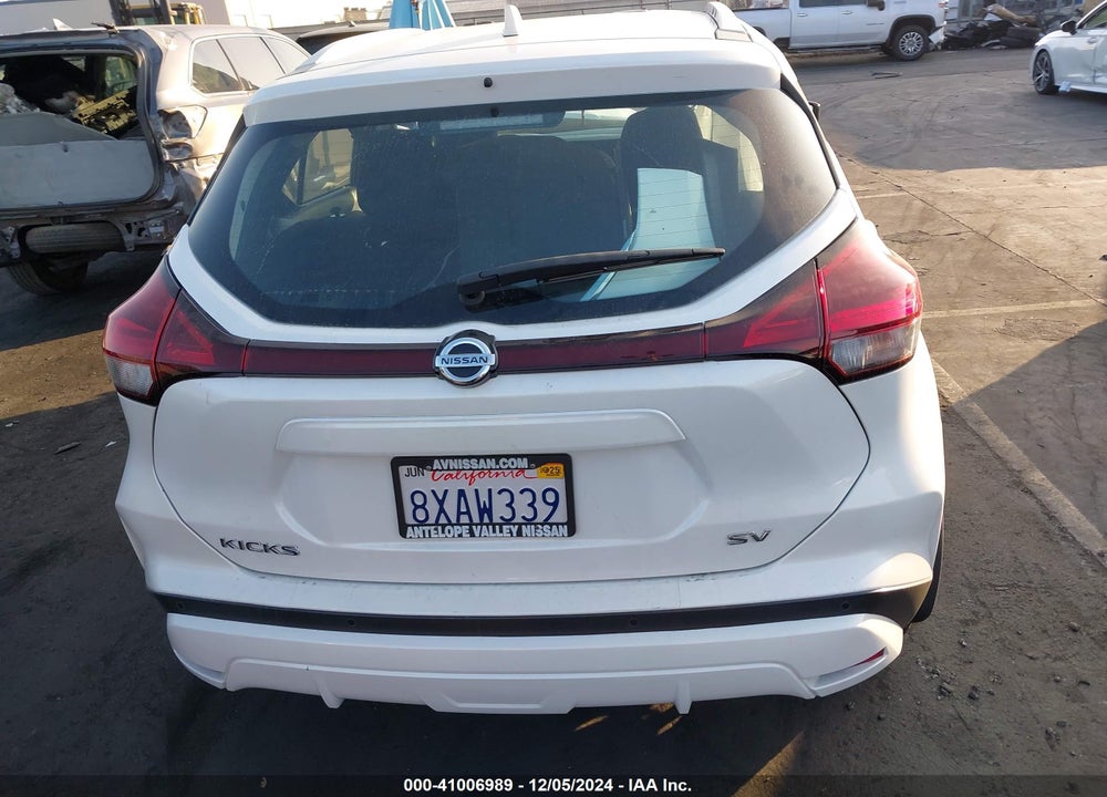 2021 NISSAN KICKS SV VIN: 3N1CP5CV5ML502768