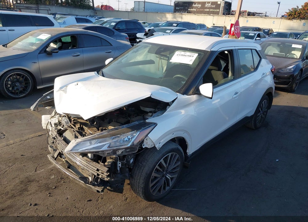 2021 NISSAN KICKS SV VIN: 3N1CP5CV5ML502768