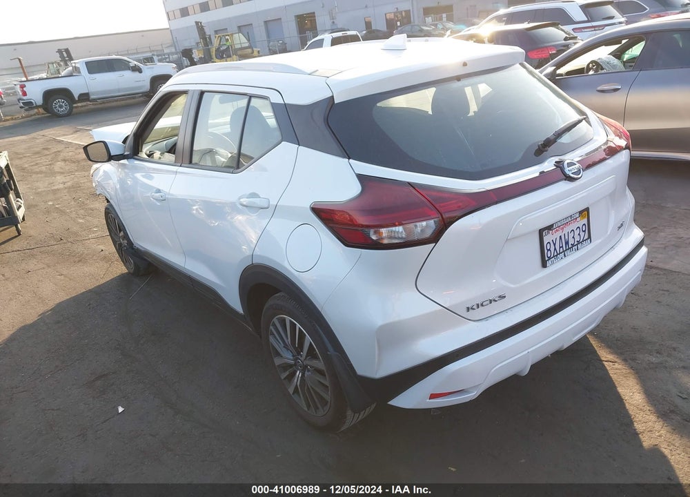 2021 NISSAN KICKS SV VIN: 3N1CP5CV5ML502768