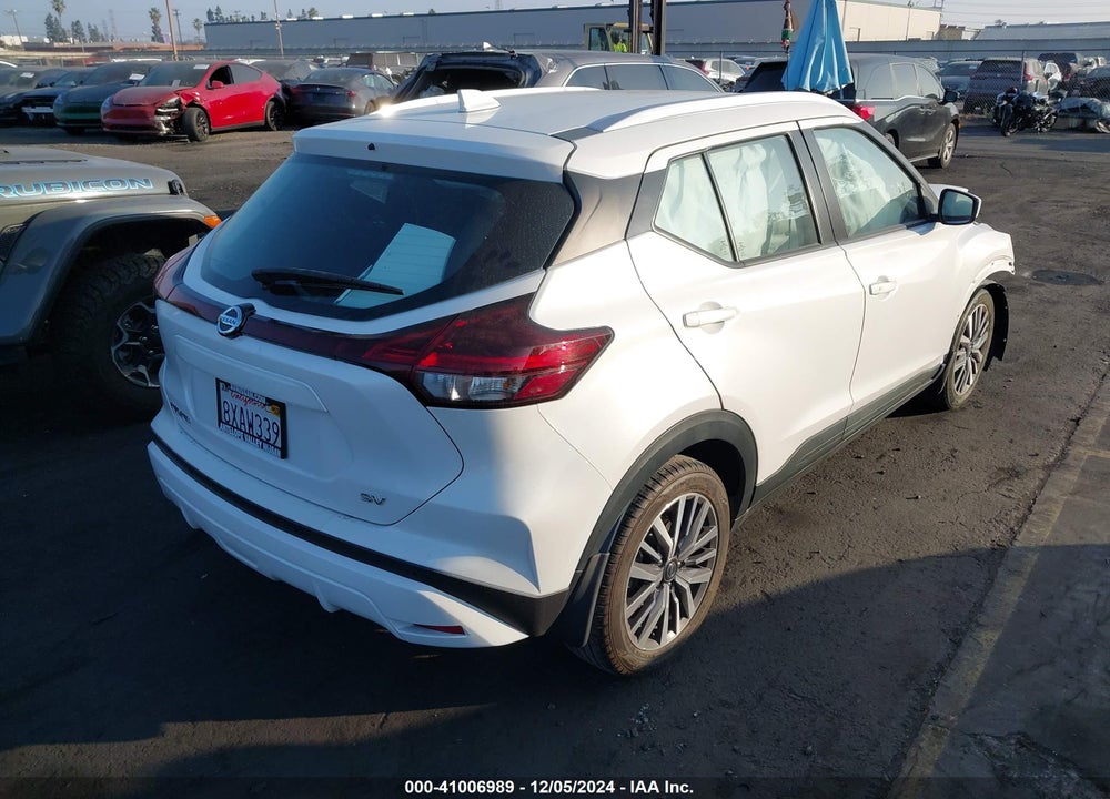 2021 NISSAN KICKS SV VIN: 3N1CP5CV5ML502768