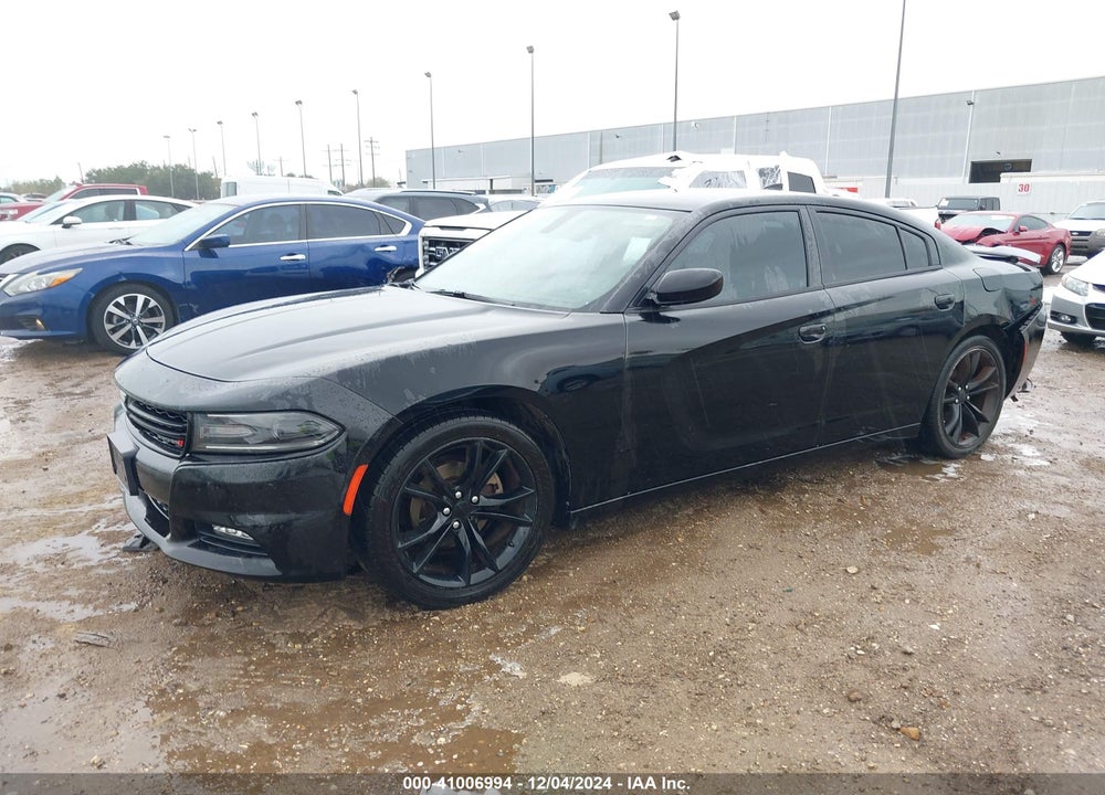 2016 DODGE CHARGER SXT VIN: 2C3CDXHG7GH188702