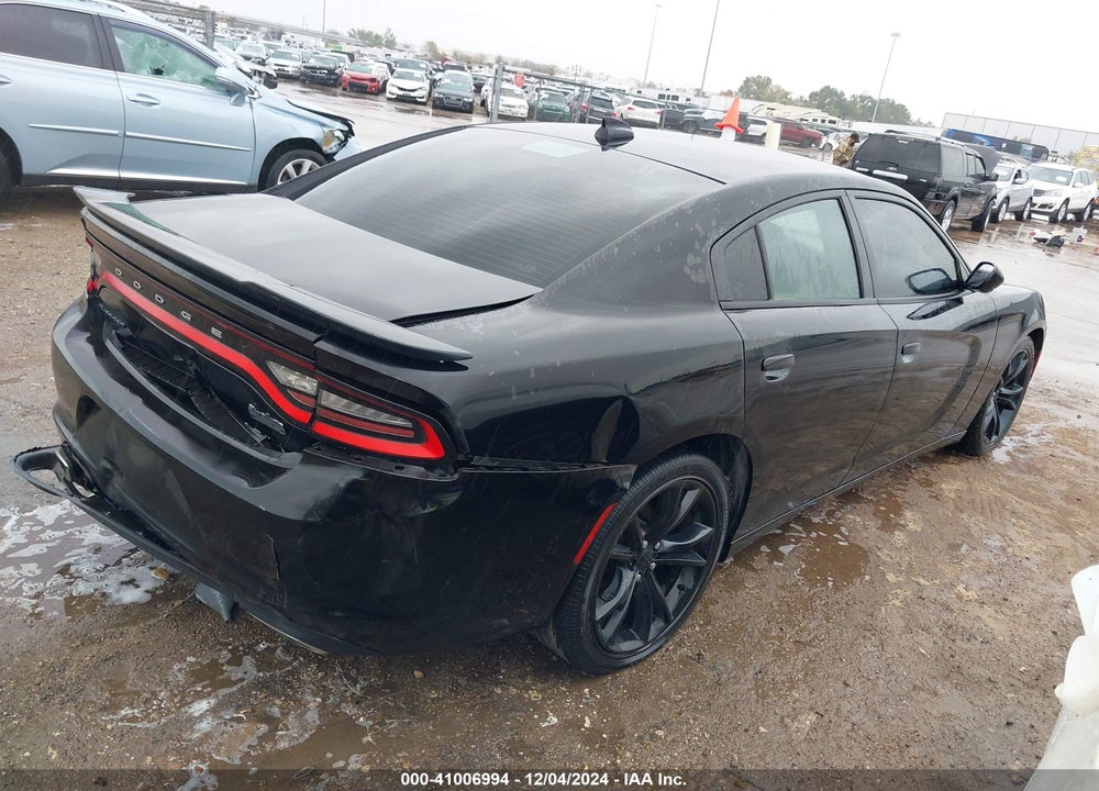 2016 DODGE CHARGER SXT VIN: 2C3CDXHG7GH188702