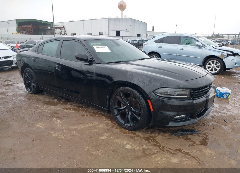 2016 DODGE CHARGER SXT VIN: 2C3CDXHG7GH188702