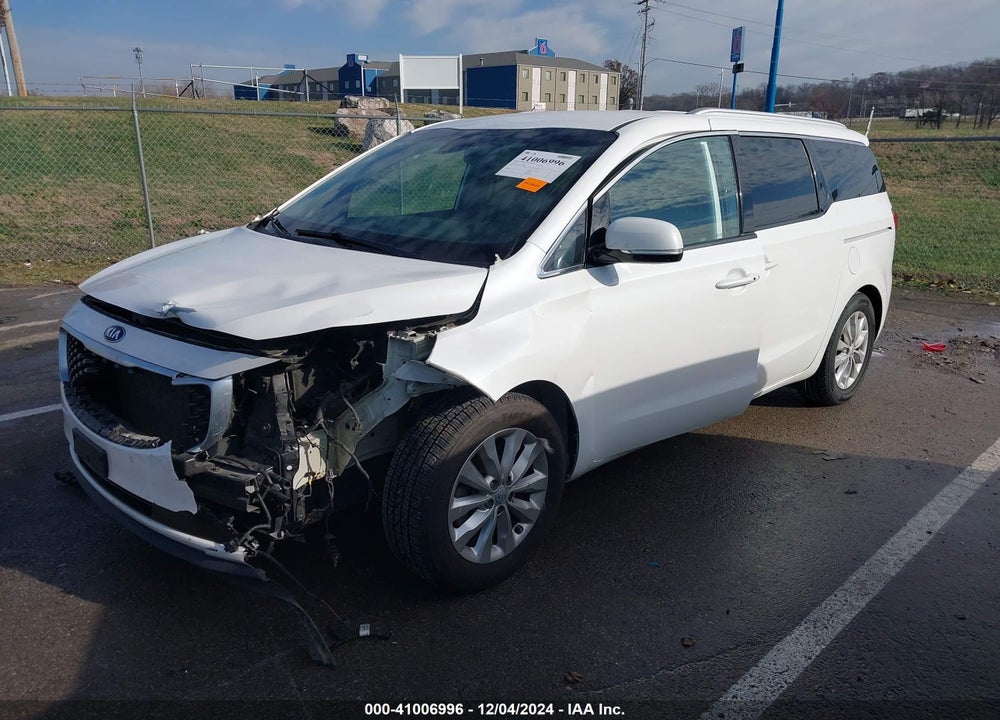 2018 KIA SEDONA EX VIN: KNDMC5C11J6395184