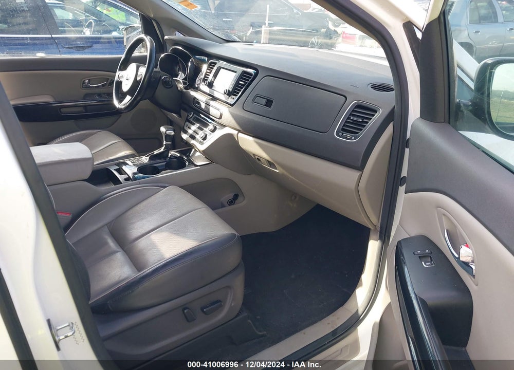 2018 KIA SEDONA EX VIN: KNDMC5C11J6395184