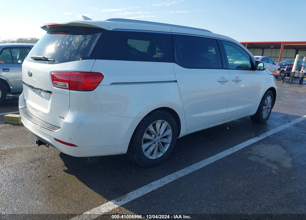 2018 KIA SEDONA EX VIN: KNDMC5C11J6395184
