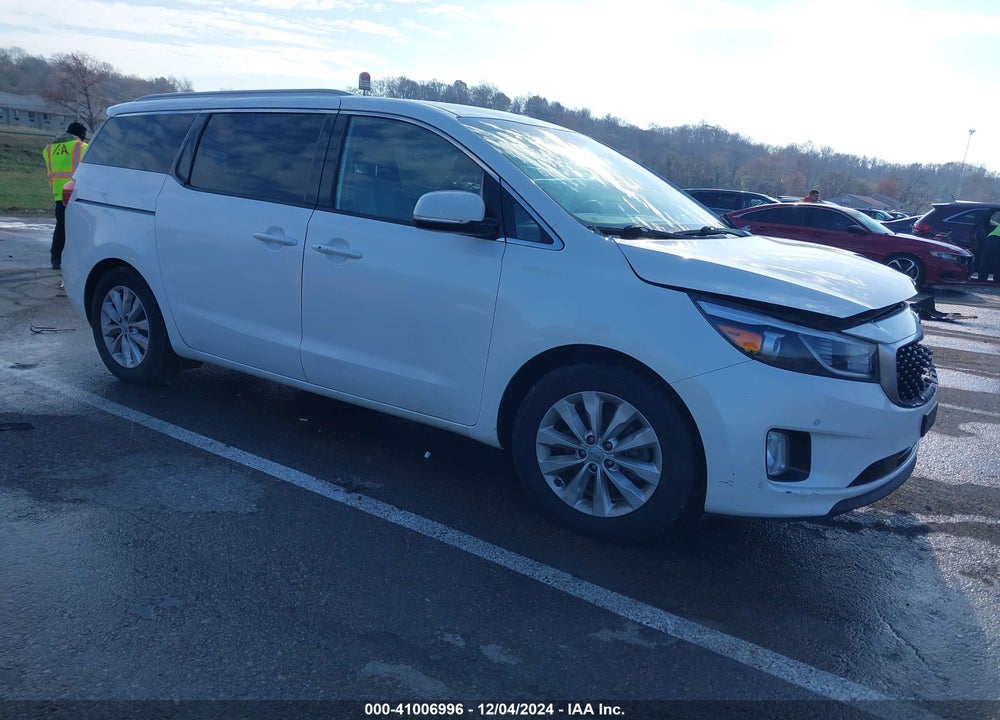 2018 KIA SEDONA EX VIN: KNDMC5C11J6395184