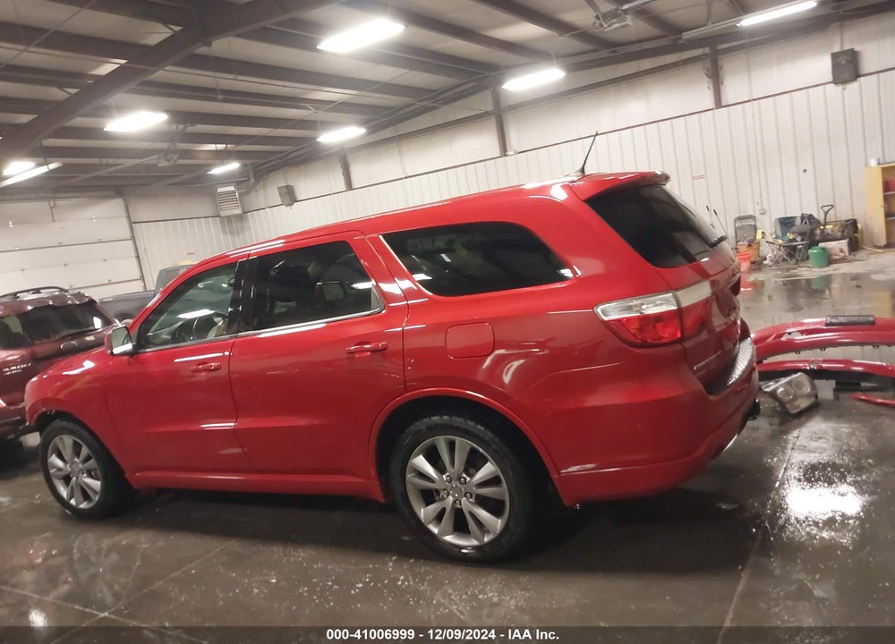 2012 DODGE DURANGO R/T VIN: 1C4SDJCT7CC337860