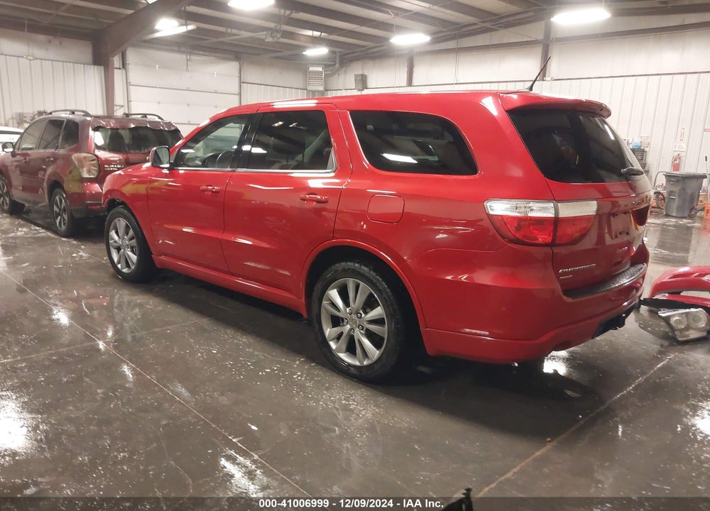 2012 DODGE DURANGO R/T VIN: 1C4SDJCT7CC337860