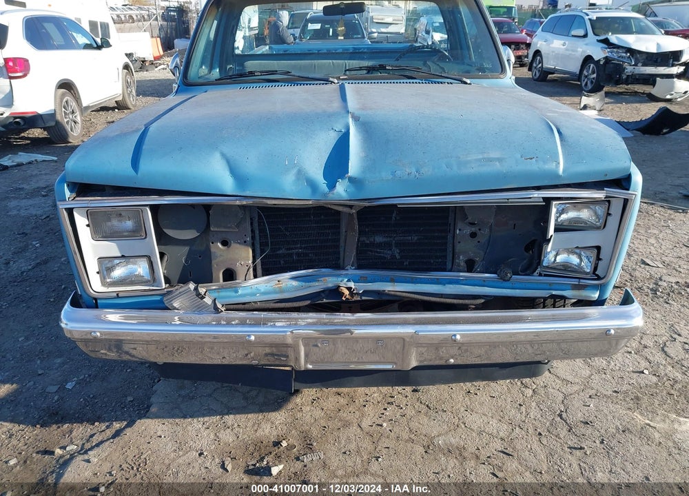 1987 CHEVROLET R10 VIN: 1GCDR14H6HF346558