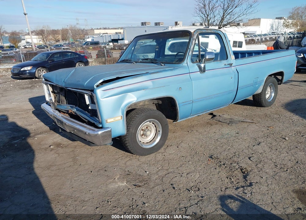 1987 CHEVROLET R10 VIN: 1GCDR14H6HF346558