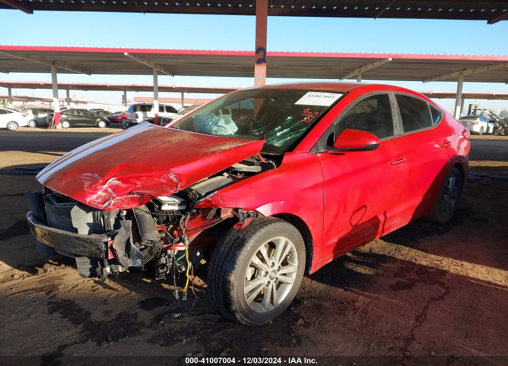 2017 HYUNDAI ELANTRA VIN: 5NPD84LF5HH109795