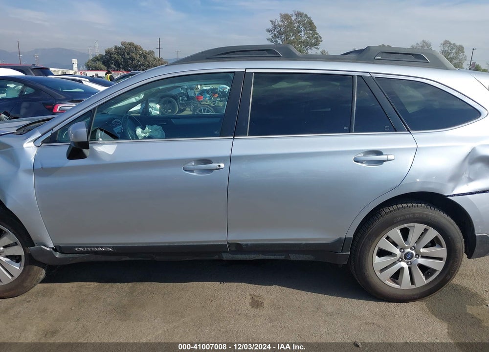 2017 SUBARU OUTBACK 2.5I PREMIUM VIN: 4S4BSACC0H3413637
