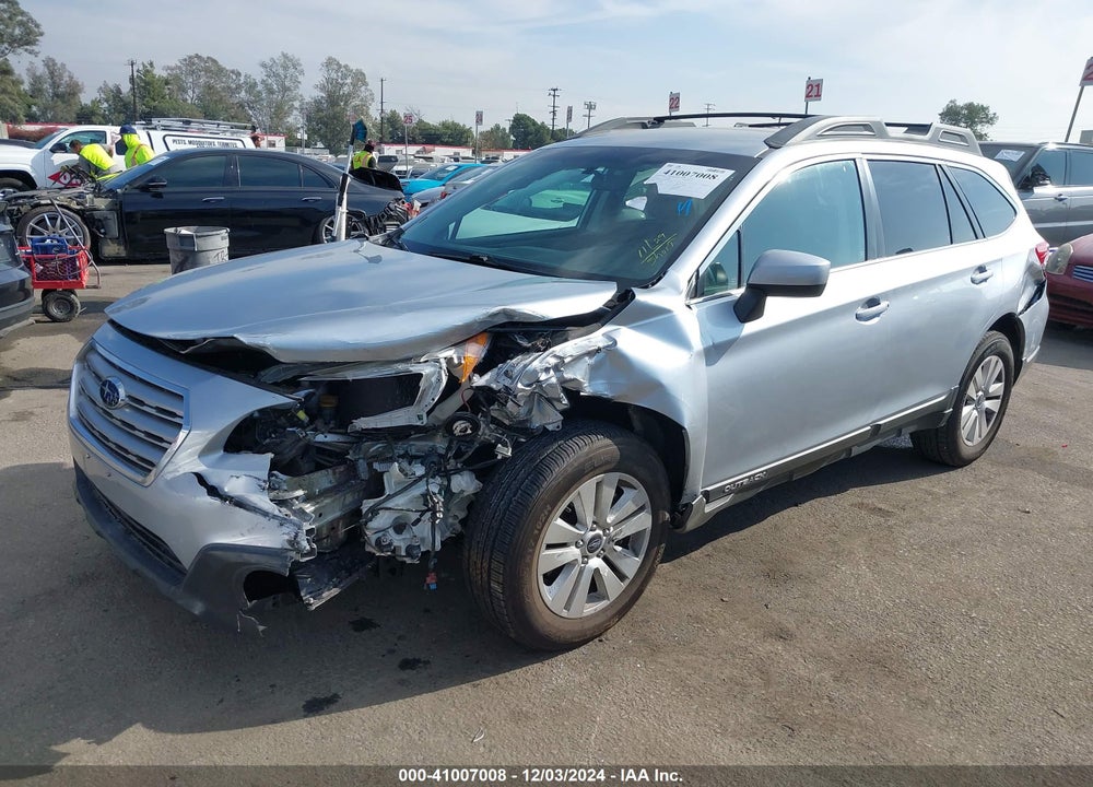2017 SUBARU OUTBACK 2.5I PREMIUM VIN: 4S4BSACC0H3413637