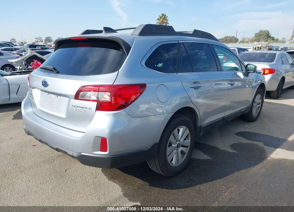 2017 SUBARU OUTBACK 2.5I PREMIUM VIN: 4S4BSACC0H3413637
