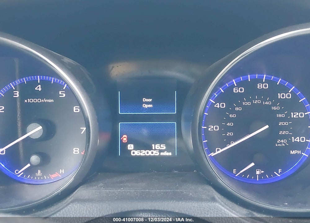 2017 SUBARU OUTBACK 2.5I PREMIUM VIN: 4S4BSACC0H3413637