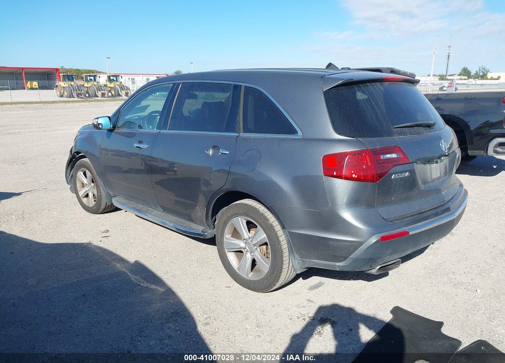 2011 ACURA MDX TECHNOLOGY PACKAGE VIN: 2HNYD2H41BH519559