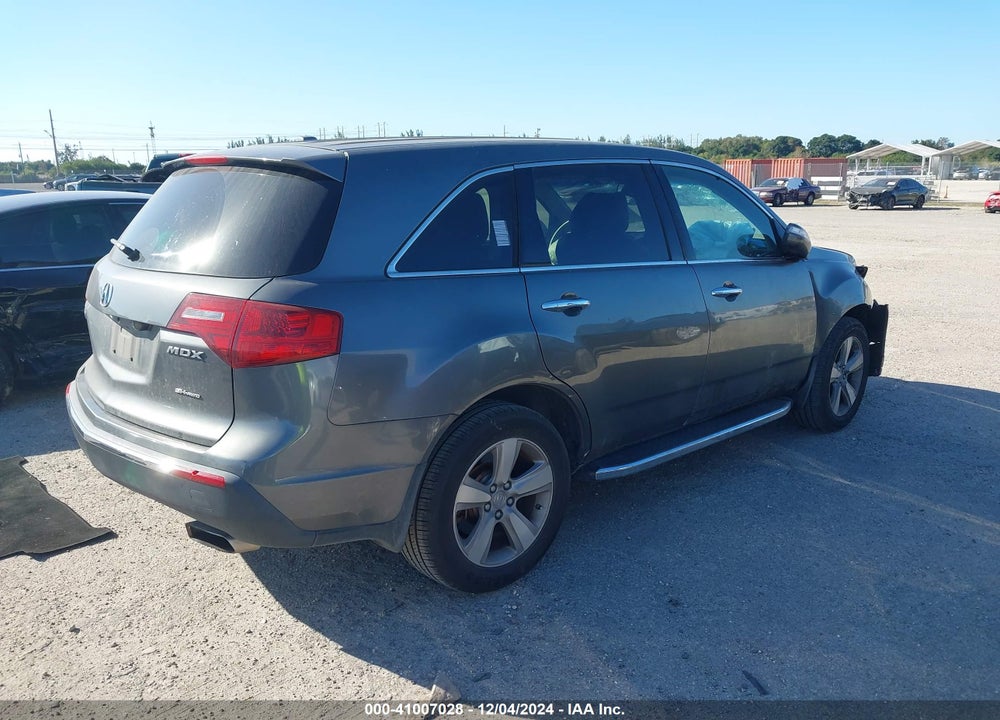 2011 ACURA MDX TECHNOLOGY PACKAGE VIN: 2HNYD2H41BH519559