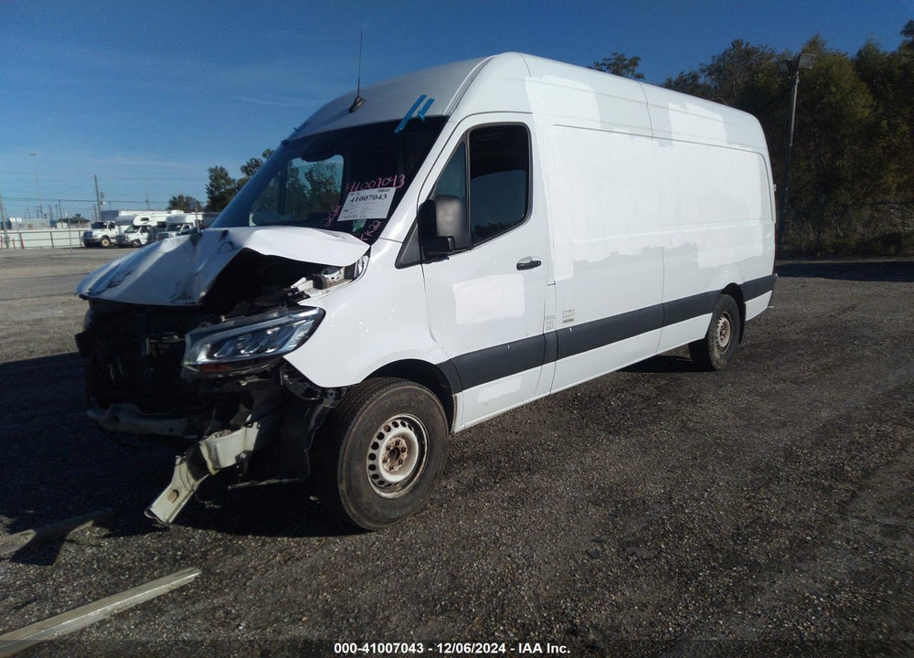 2022 MERCEDES-BENZ SPRINTER 2500 HIGH ROOF I4 DIESEL VIN: W1Y4DCHY1NT093551