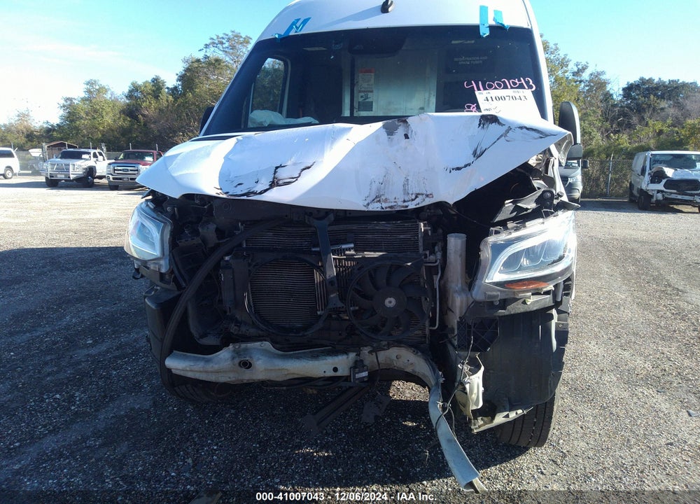 2022 MERCEDES-BENZ SPRINTER 2500 HIGH ROOF I4 DIESEL VIN: W1Y4DCHY1NT093551