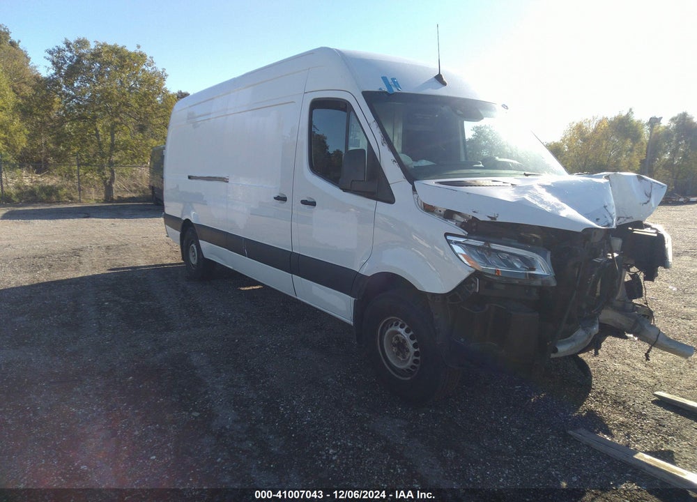 2022 MERCEDES-BENZ SPRINTER 2500 HIGH ROOF I4 DIESEL VIN: W1Y4DCHY1NT093551