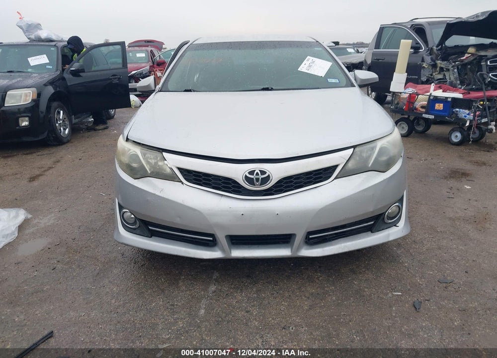 2012 TOYOTA CAMRY SE VIN: 4T1BF1FK7CU084963