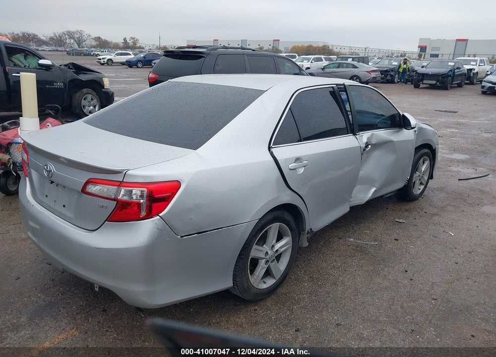 2012 TOYOTA CAMRY SE VIN: 4T1BF1FK7CU084963