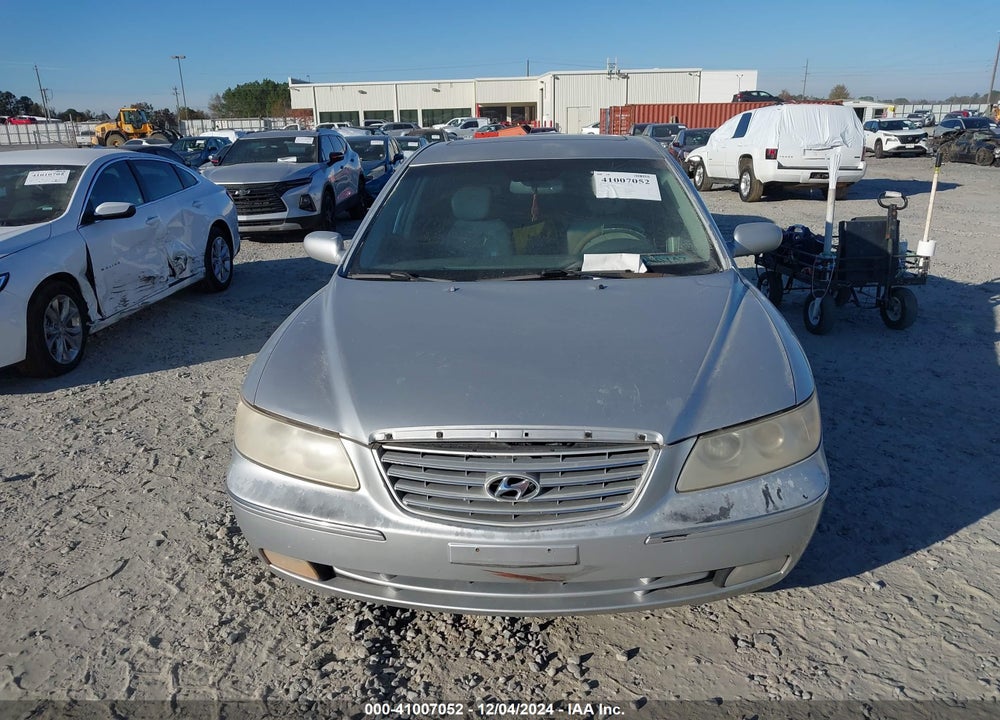 2006 HYUNDAI AZERA LIMITED/SE VIN: KMHFC46F96A087948