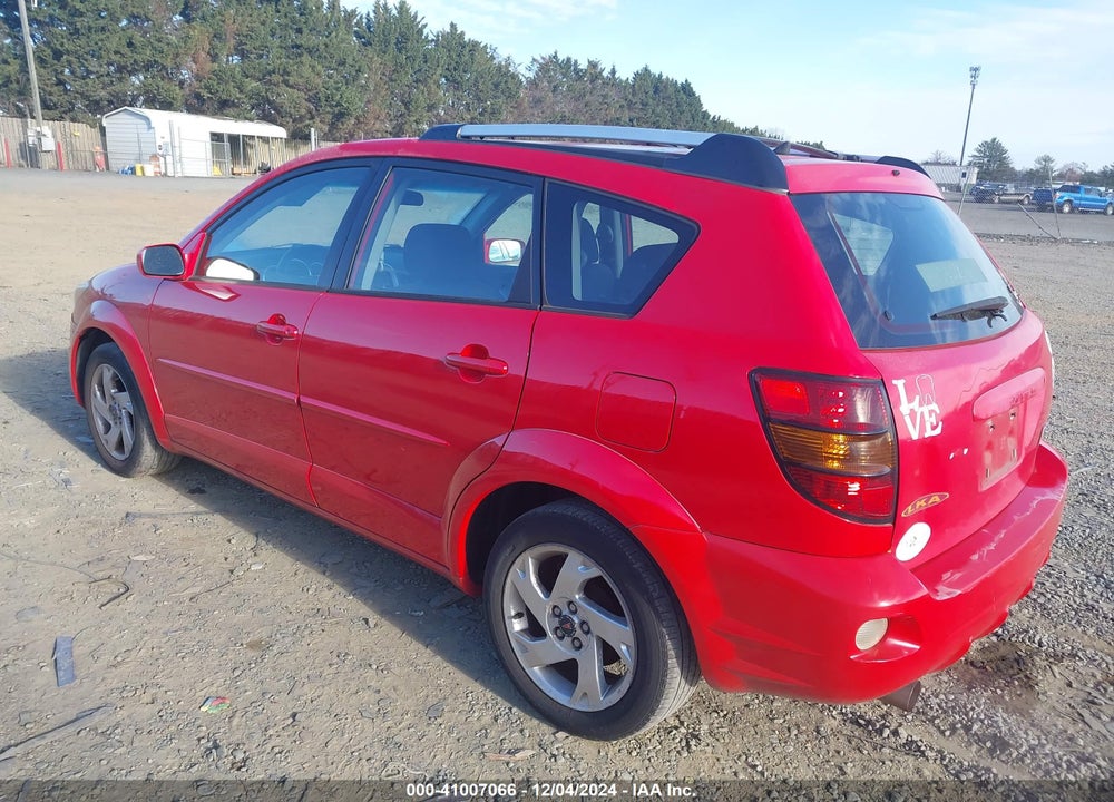2005 PONTIAC VIBE VIN: 5Y2SL63815Z460131