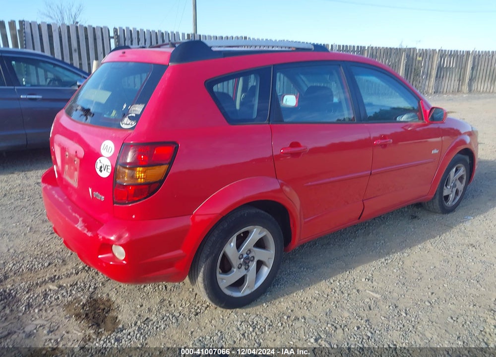 2005 PONTIAC VIBE VIN: 5Y2SL63815Z460131