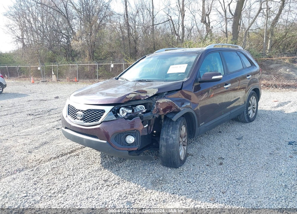 2011 KIA SORENTO EX V6 VIN: 5XYKUDA26BG043386