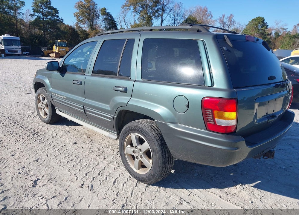 2002 JEEP GRAND CHEROKEE OVERLAND VIN: 1J8GW68J82C253476