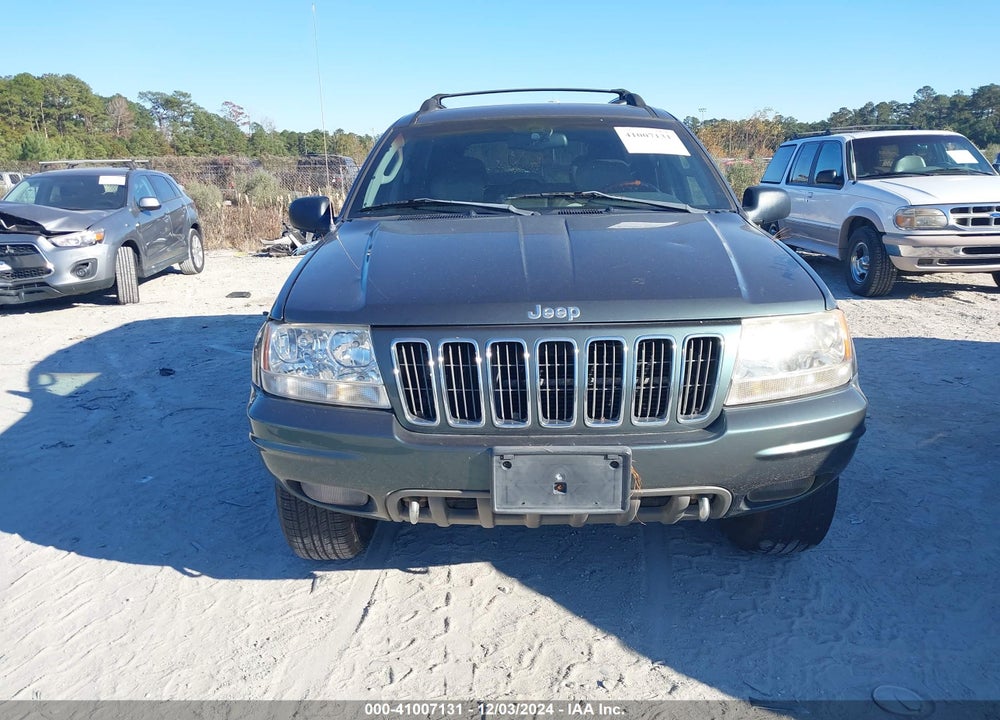 2002 JEEP GRAND CHEROKEE OVERLAND VIN: 1J8GW68J82C253476