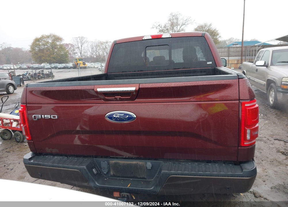 2015 FORD F-150 LARIAT VIN: 1FTEW1EPXFFB56407